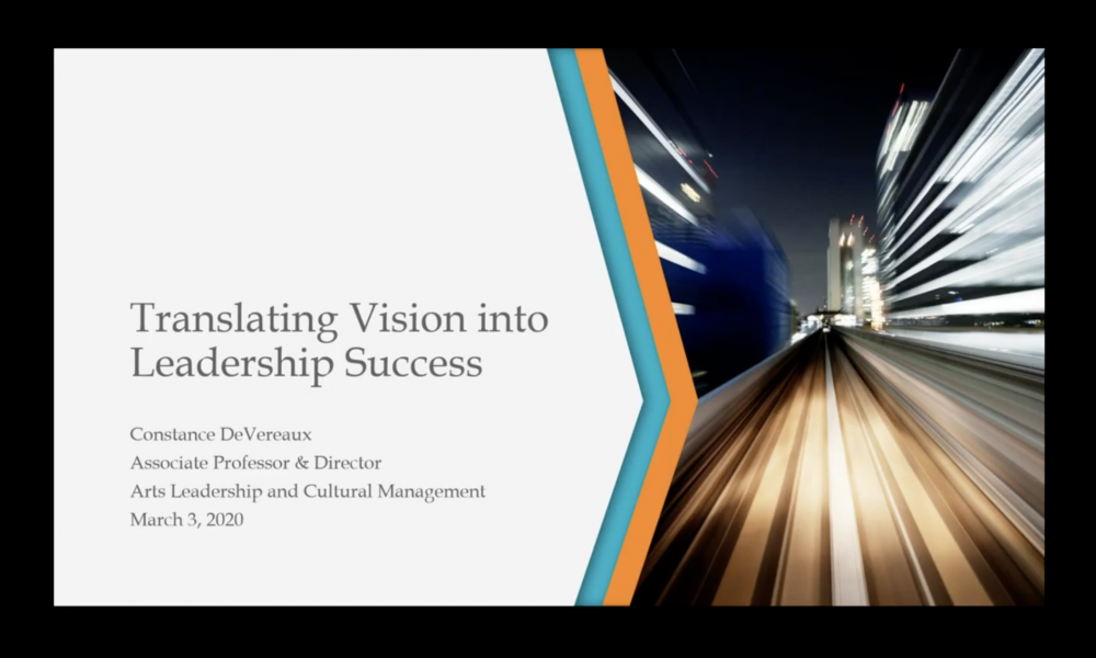 3-3-2020 Elevate: Career Hacks - Translating Vision into Career Success